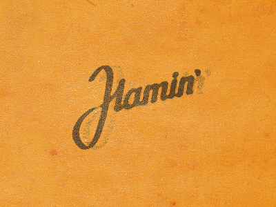 Flamin' fail flamin ham! offset orange retro