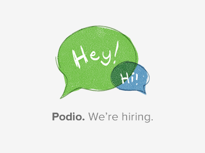 Podio is hiring design illustration job podio
