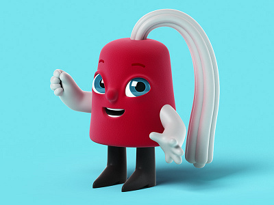 Shriners Hospitals for Children Mascot 3d illustration character design designer toy mascot toy design vinyl toy