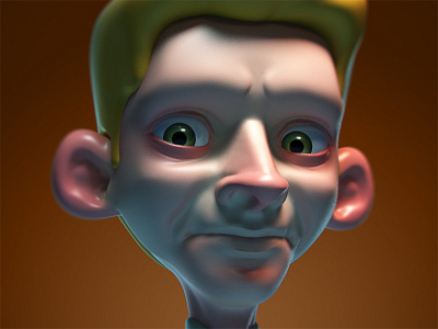 Alexi Has Some Concerns 3d illustration character design