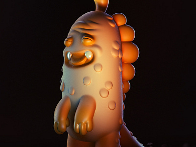 Monstober - Scratchmo 3d illustration character design designer toy monster toy design vinyl toy