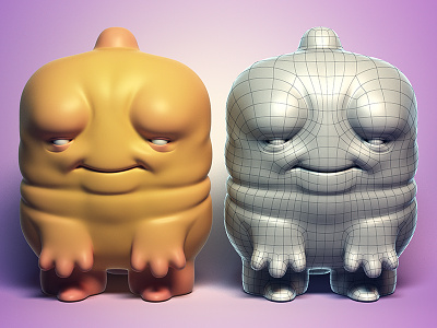 "Cheebs" Customizable Base Mesh 3d model download free
