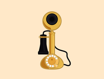 We 50 AL illustration phone telephone