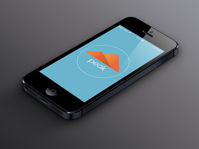Peak Loading Screen app app design design loading peak ui ux