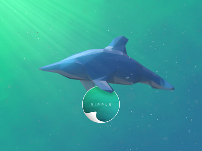 Ripple 2014 3d coral coral reef dolphin low poly reef ripple rit sea team project underwater