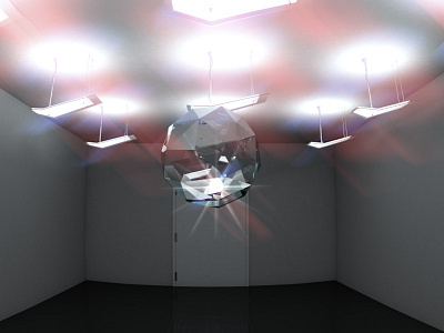 The Light and the Glass 3d c4d cinema 4d glass one a day