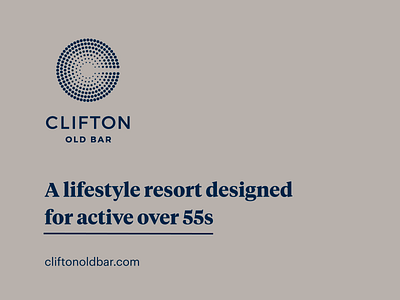 Clifton Web Banner Carousel after effects animation elderly flat design line animation line art minimalist motion design old age people real estate retired retirement