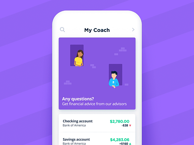 Bankin’ - Any questions? after effects animated cards app app animations bodymovin card animation character animation characters chat fake 3d help json loop lottie mobile speach support svg animation talking vector animation