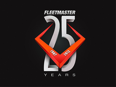 25 Years illustrator logo vector