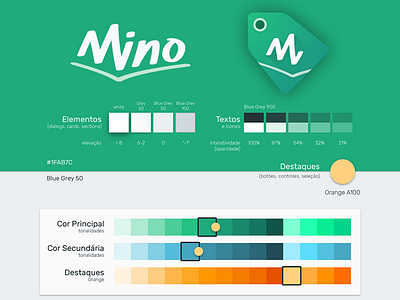 Mino - Customer Empowerment App app color economy guide logo price specs stylesheet