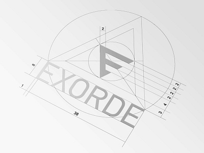 EXORDE Logo Proportions