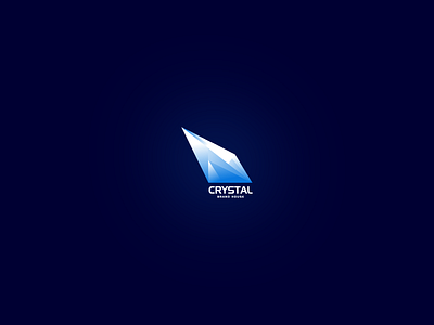 Crystal crystal brand jewelry logo