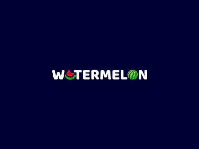 Watermelon typography typography watermelon