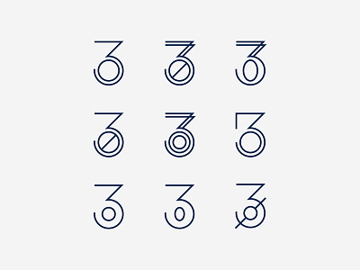 03 Monograms 3 logo monogram type