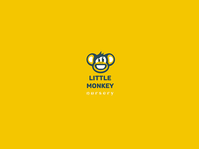 little monkey (LOGO&VISUAL IDENTITY) brand brand design branding brandingdesign icon identity illustration logo logo design logodesign logodesinger logoicon logoinspirations logoinspire logos monkey monkey logo nursery شعار لوجو