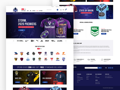 Footy Gifts Ecommerce Website