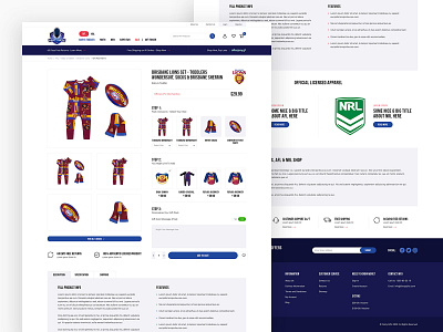 Footy Gifts Product Page