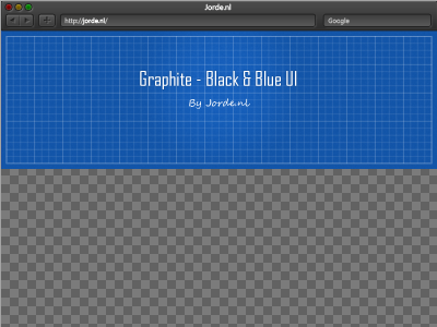 Dark Safari - Freebie black blue dark freebie graphite jorde.nl psd safari ui