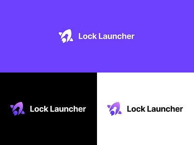 Lock Launcher logo design