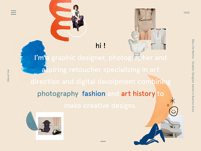 Hi! anime art design editorial fashion photography typography