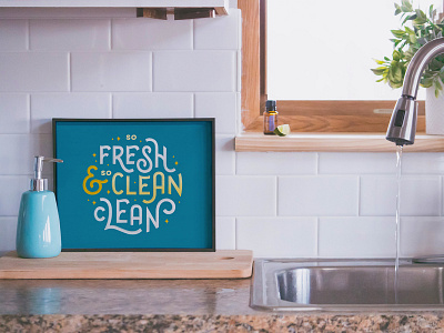So Fresh and So Clean Clean hand lettering lettering lyrics outkast