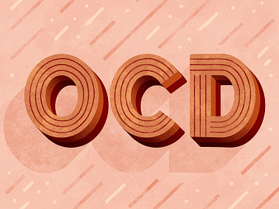 OCD hand lettering lettering