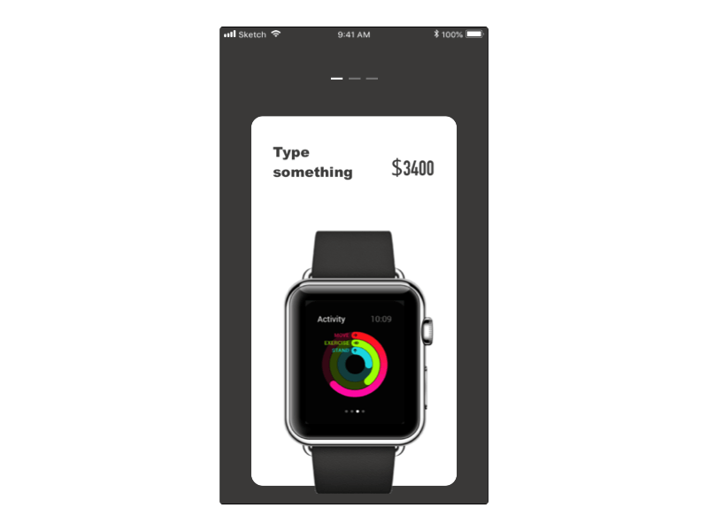 Apple Watch Dynamic effect