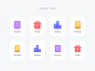 Candy Icon design icon logo 网页