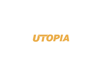 Utopia Music - Logo Design (2/2) adobe app branding business logo design icon icon design illustration logo logo design minimalism photoshop professional logo start up start up logo type typography ui vector web