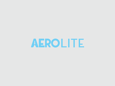 #DailyLogoChallenge - Day 1: "Aerolite" app branding business logo company logo corporate flat graphic design icon illustration logo logo design minimal start up start up logo type typography ui ux vector web