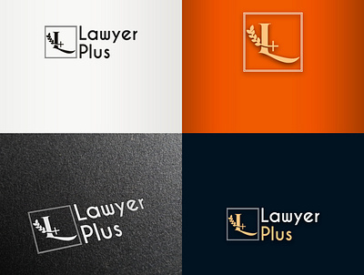 LawyerPlus Attorney Logo attorney law branding design flat graphic design illustration illustrator law firm lawyer logo minimal photoshop vector