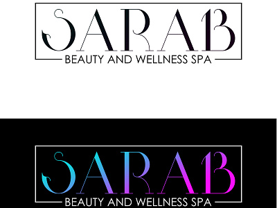 Sarab Beauty & Wellness Spa Logo branding design graphic design illustration illustrator logo minimal photoshop photoshop art vector