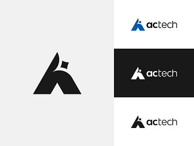 AC-Tech Brand Identity alex escu branding design escu alex identity branding identity design logo logotype mark minimalism symbol