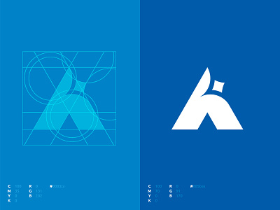 AC-Tech Brand Identity alex escu branding design logo logotype mark minimalism monogram star logo symbol typography