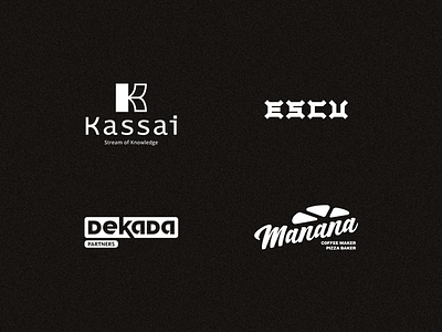 Logo Collection alex escu branding design logo logotype mark minimalism symbol