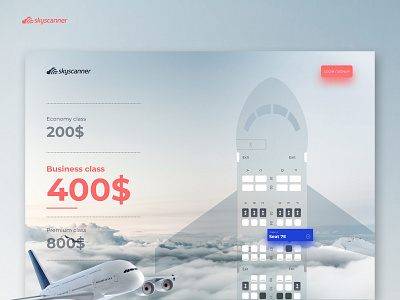 SkyScanner flight app aircraft airline airplane airport flight flight app flight booking flight search uidesign uxdesign webdesign website