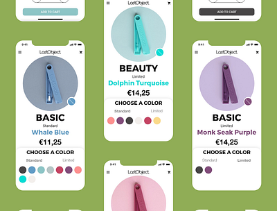 LastObject Shop app appdesign design lastobject lastswab ui uidesign ux uxdesign