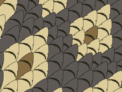 pattern - rattle snake skin illustration pattern