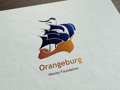 Orangeburg Logo boat collection logo orange package set