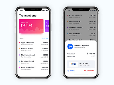 Payment app app application design ios iphonex mobile pay payment transaction ui ux wallet