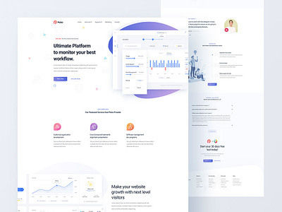 Saas Landing Page business agency corporate freelance code developer gatsby saas marketing product homepage home market interaction modern interface experience bootstrap landing page bundle react next html css responsive template theme psd js typography logo flat ui ux user web website webdesign