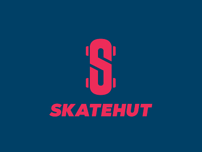 Skatehut Logo brand identity branding logo skate skateboard skater vector
