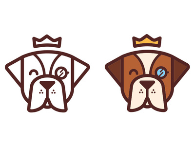 Duke adobe illustrator branding cartoon character character design design dog illustration logo vector