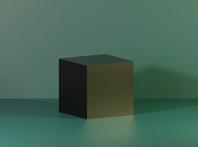 Blender - Cube Wallpaper 3d blender blender 3d clean cube design minimal