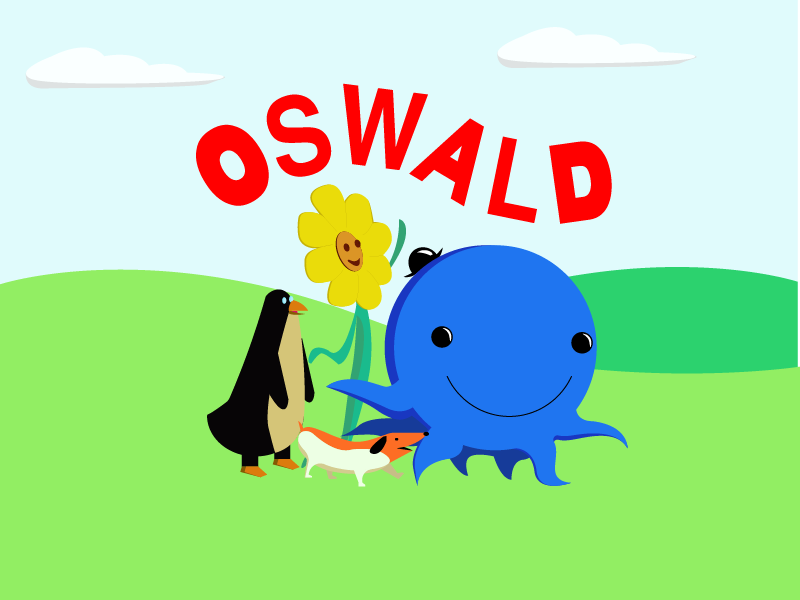Oswald illustration by Mohamed Siddique on Dribbble