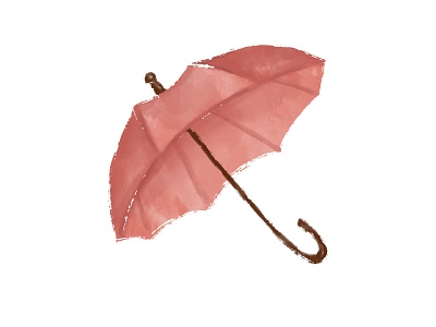Umbrella Illustration art autumn autumn illustration illustration ipad pattern design procreate rain sticker design umbrella