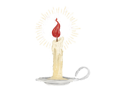 Candle Illustration