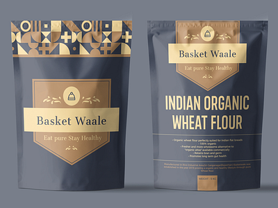 INDIAN ORGANIC WHEAT FLOUR for “Basket Waale”