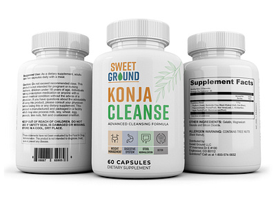Supplement Label for "Sweet Ground"