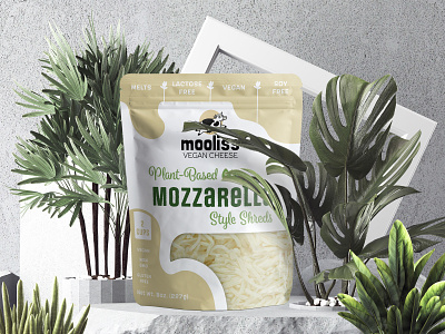 Mozzarella Cheese Pouch Packaging design